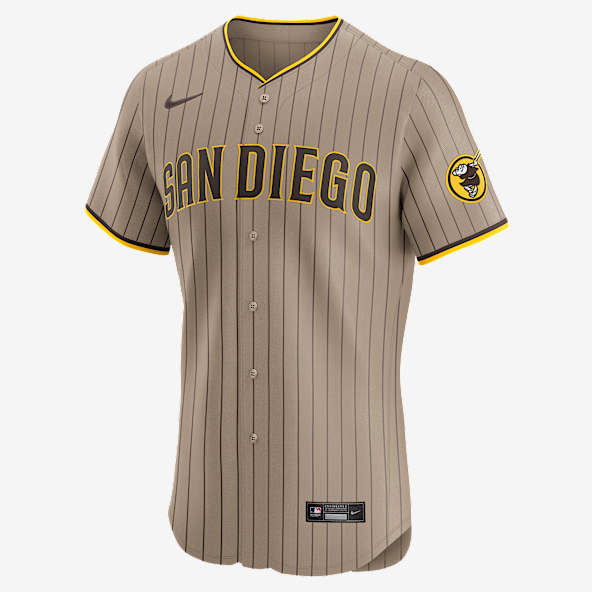Nike San Diego Padres ユニフォーム Men's San Diego Padres Nike White City Connect Replica Team